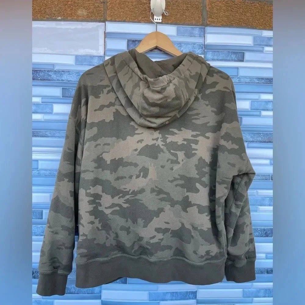 ATM Anthony Thomas Melillo Camo Zip-Up Hoodie Large - Picture 11 of 16